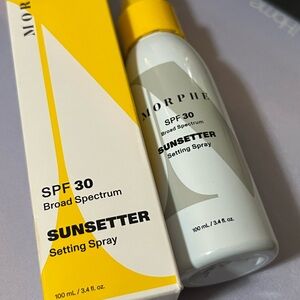 MORPHE - SPF 30 Broad Spectrum SUNSETTER Setting Spray 3.4 oz - New In Box